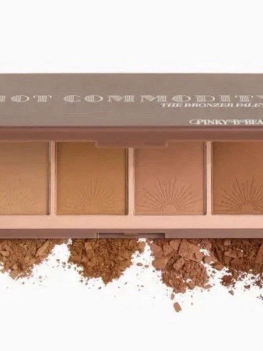Pinky B Hot Commodity Contour & Bronzer Palette - Warm Nude Shades